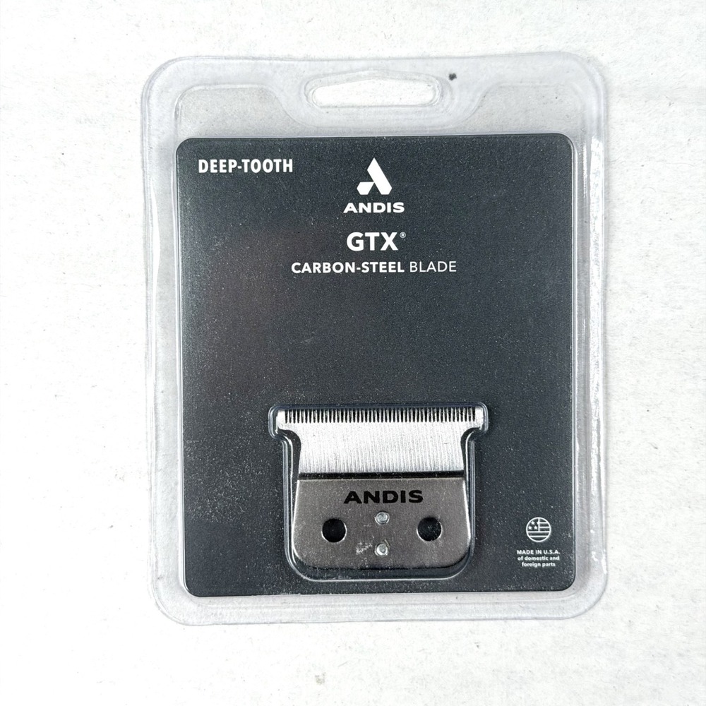 Andis GTX Deep Tooth Replacement Carbon Steel Blade #04850 / New / Sealed
